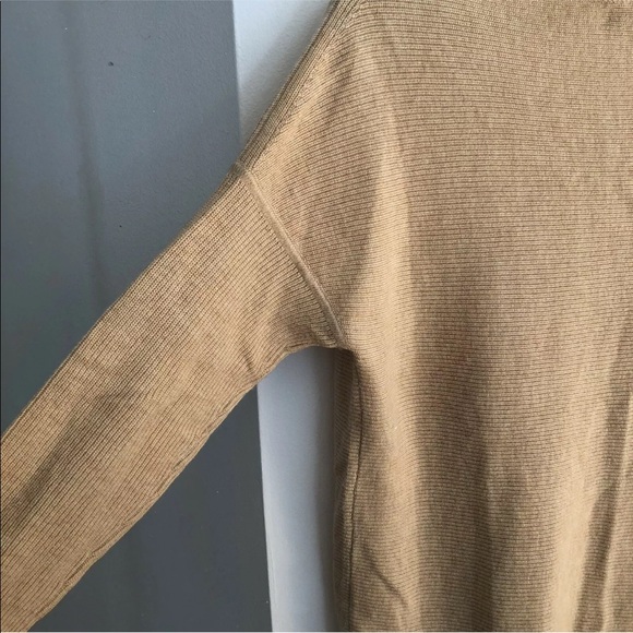 J crew oatmeal ribbed sweater petite small ps - Picture 9 of 11